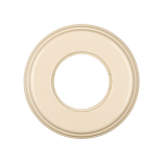 Рамка 1 постовая, керамика, цвет песочное золото BF2-610-04