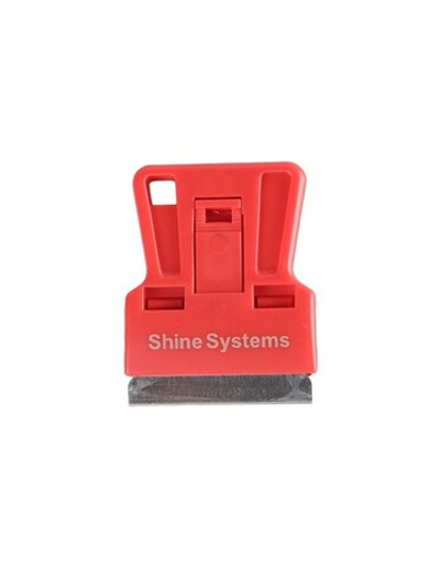 Shine Systems Скребок мини для лезвий красный 3,8см