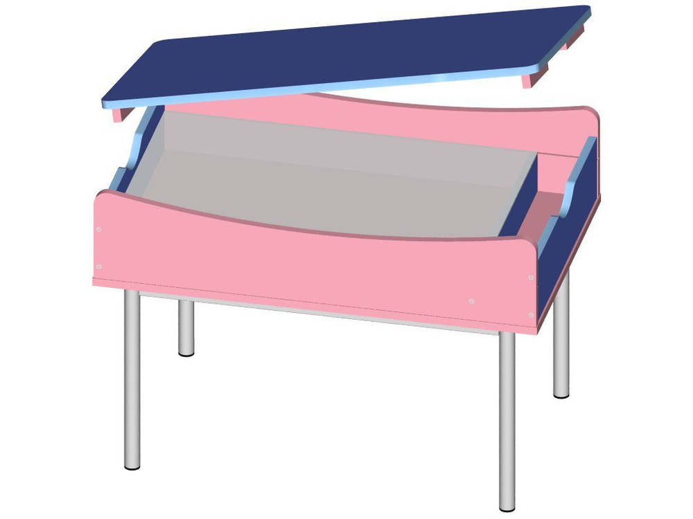 Стол для рисования песком на металлокаркасе