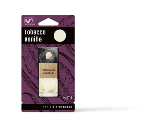 Ароматизатор подвесной  Aroma Glass  линейки  Eiffel elite perfume  Tobacco Vanille 6 мл (FOUETTE)