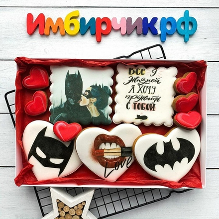 Имбирные пряники Любовь