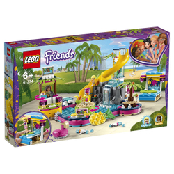 LEGO Friends: Вечеринка Андреа у бассейна 41374 — Andrea's Pool Party — Лего Френдз Друзья Подружки