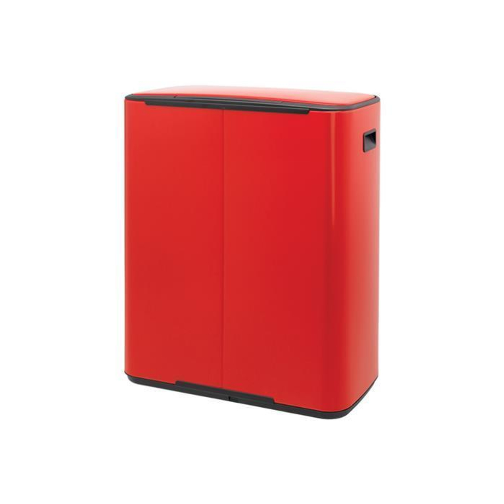 Мусорный бак Bo Pedal Bin 60л Brabantia Пламенно-красный