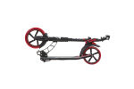 Самокат для детей  NOVATRACK DEFT, 230/200 мм, с фиксатором склад. рукоятей, черный