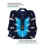 Ранец Berlingo Expert "Ice team" 37*28*16см, 2 отделения, 2 кармана, анатомическая спинка