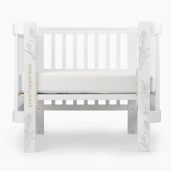 Кроватка-трансформер Happy Baby Mommy Love Белая