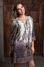 Туника Shakira из вискозы (Размер: XL) (Цвет: синий)