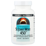 Source Naturals, Зверобой 450 ™, 450 мг, 180 таблеток