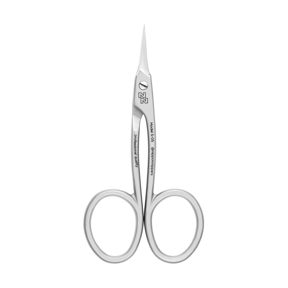Ножницы Nippon Nippers S-05 для кутикулы длина 88мм матовые