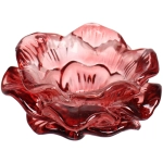 Подсвечник «Роза» 10*4,5 см, Розовый темный