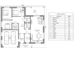 Проект Дома 191,7 кв. м К-38