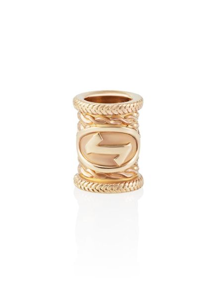 Руна Эйваз из золота, вид 1