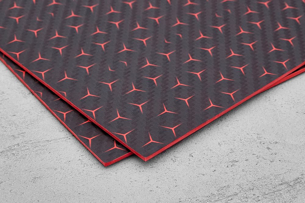 Кайдекс Apex red 2,03мм, лист 300x200мм