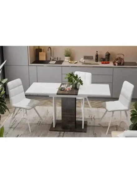 Стол кухонный обеденный раздвижной 110х67,8х75 см