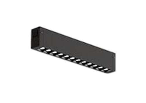 COLIBRI трековый светильник VEGAS черный, 10W, 4000K, 900ЛМ, D220*25*40, 30 шт/кор