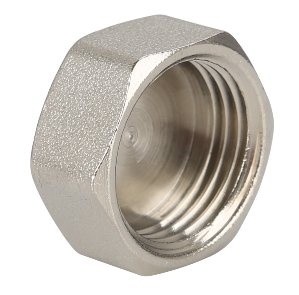 89 Заглушка никелированная 1/2" внутр. (латунь) VIEIR Premium