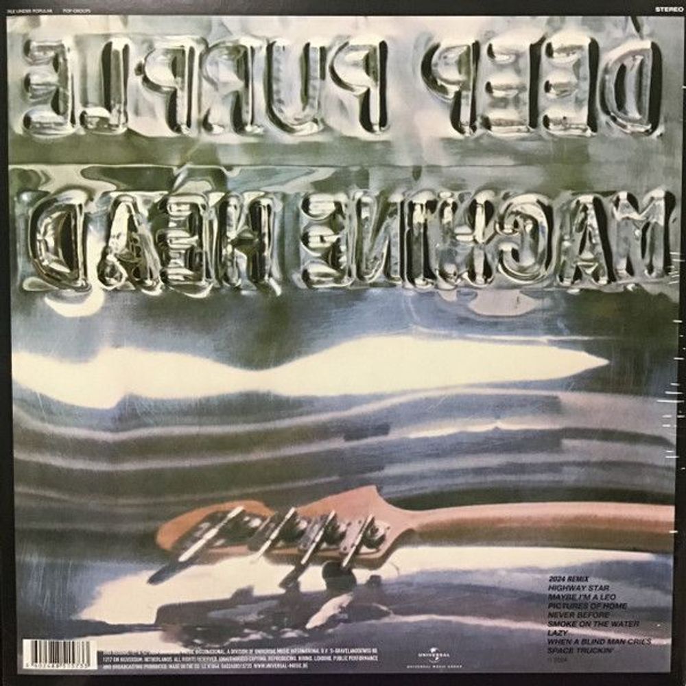 Deep Purple. Machine Head (LP, 2024 Dweezil Zappa Remix) Новая запечатанная виниловая пластинка