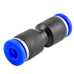 Фитинг-переходник для пластиковых трубок 4 x 4мм RockForce##Rock FORCE RF-SPU04