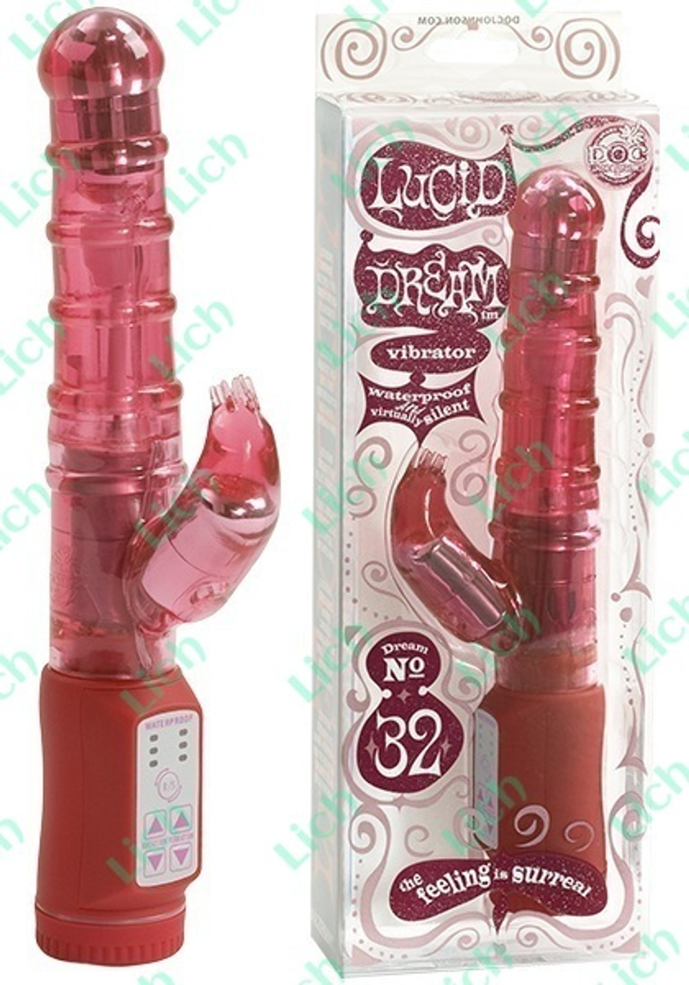 Красный хай-тек ротатор LUCID DREAM