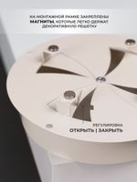 Диффузор ДК 100 Бежевый