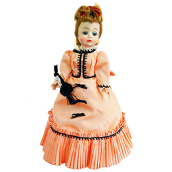 Винтажная коллекционная кукла в Викторианском стиле. Madame Alexander