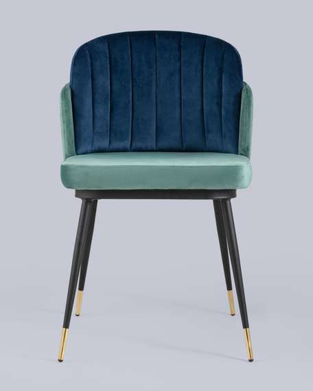 Стул Penn синий/мятный