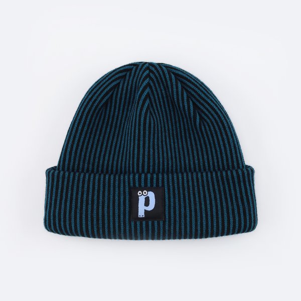 Шапка Postaments Stripes (black/lagoon) артикул: - купить в магазине Дайс