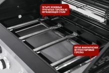 Газовый гриль 6+1 горелка