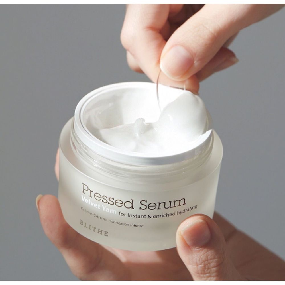 Сыворотка спрессованная увлажняющая «Бархатный Ямс» BLITHE Pressed Serum Velvet Yam 50 мл