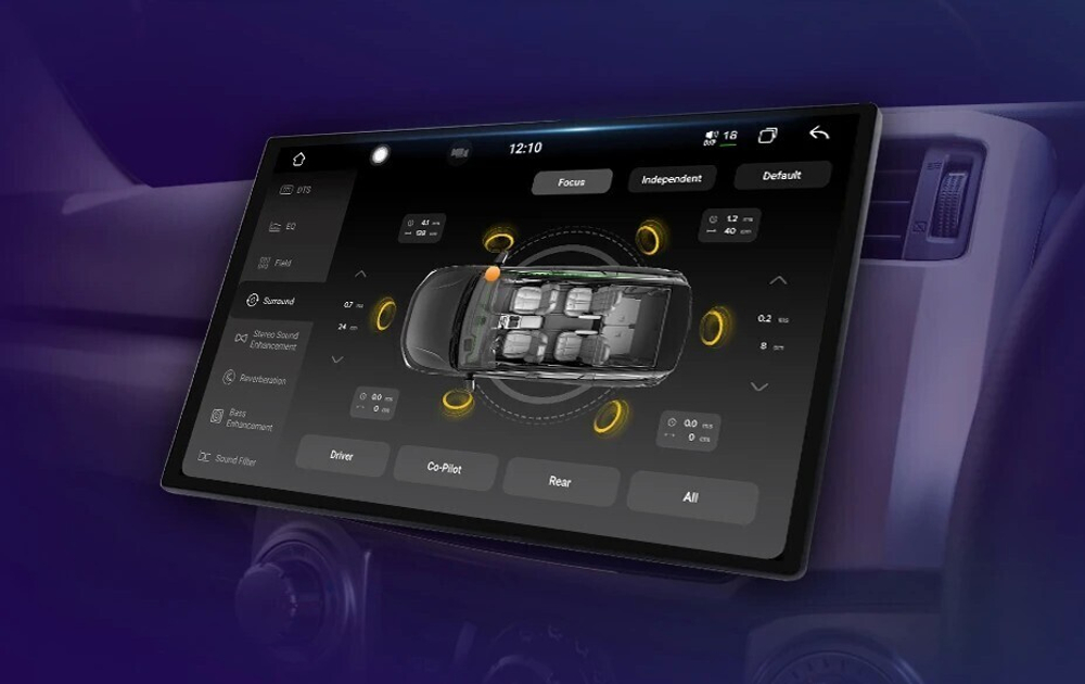 Магнитола для Honda CRV 4 2012-2017  - Carmedia BT012-CRV/KP-13-464-S10 монитор 13" QLED+2K на Android 12, ТОП процессор, 4G SIM-слот, CarPlay, 4+64ГБ