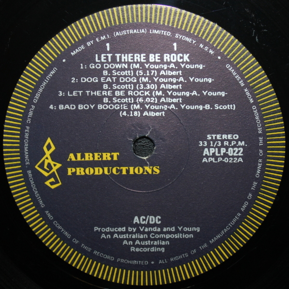 AC/DC / Let There Be Rock (LP)