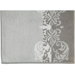 Полотенце 67x140 Vossen Vienna Ornament серое