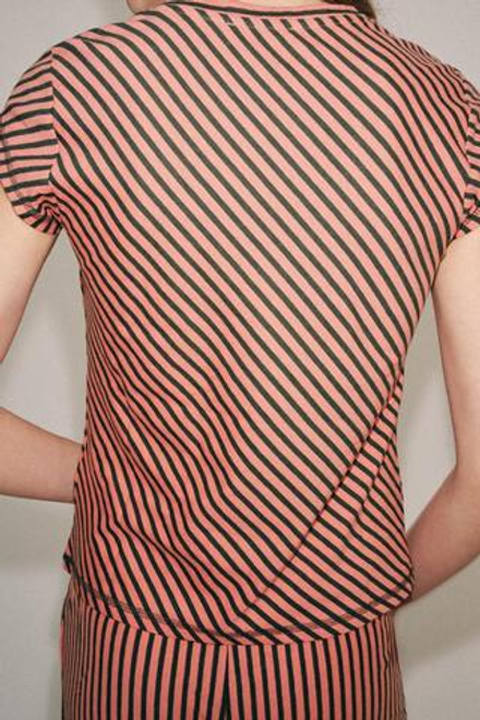 ZARA ФУТБОЛКА В ПОЛОСКУ ИЗ СМЕСОВОГО ЛЬНА, ПОЛОСКИ