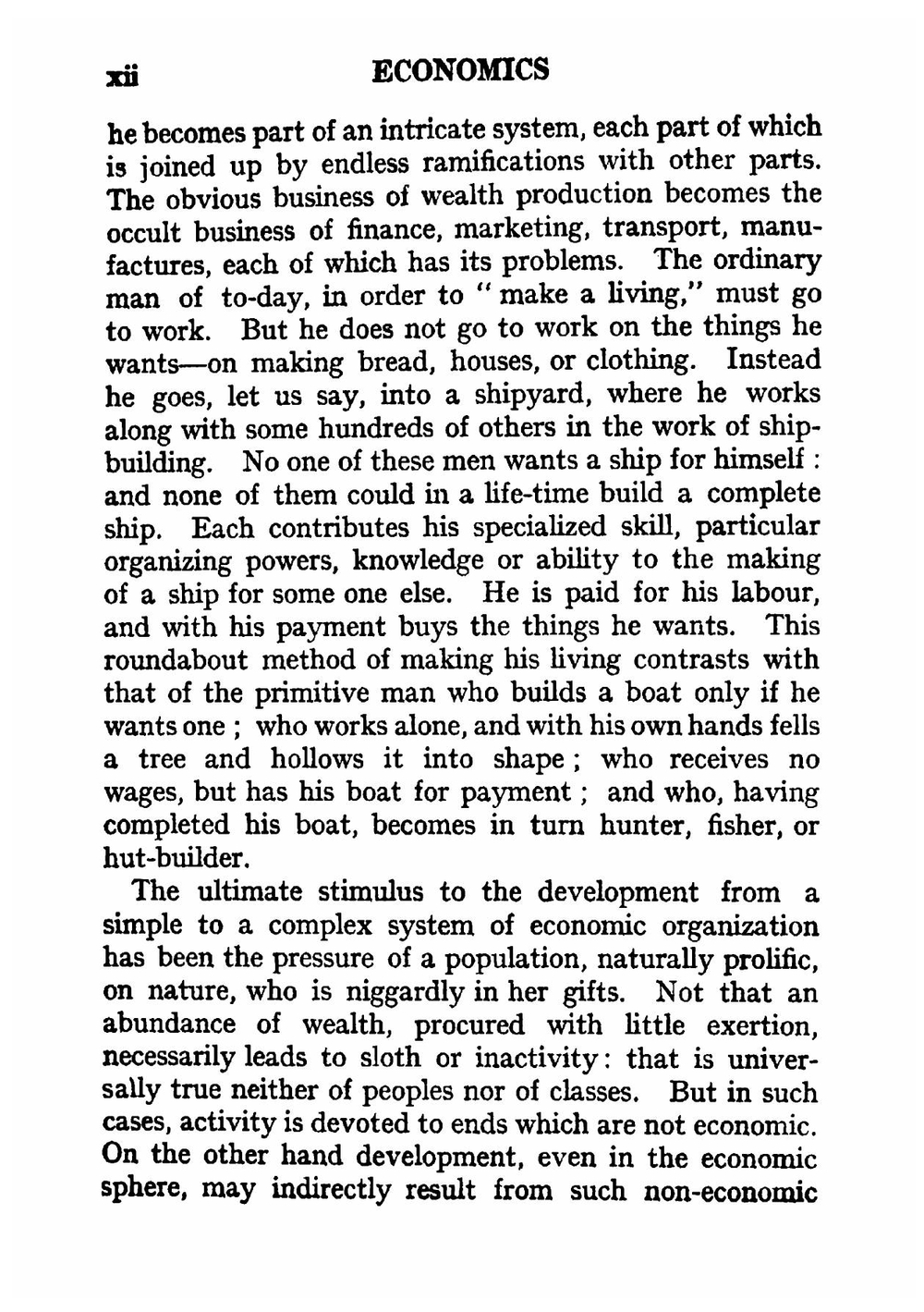 Economics | Cunnison James