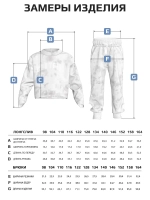 Костюм для девочек, свитшот и брюки