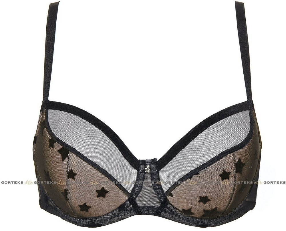 Бюстгальтер Astra на косточках (Размер: 80E) (Цвет: черный)