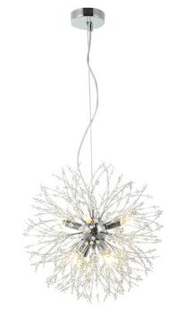 Люстра подвесная 8*G9 2123/09/08P хром Salut Stilfort