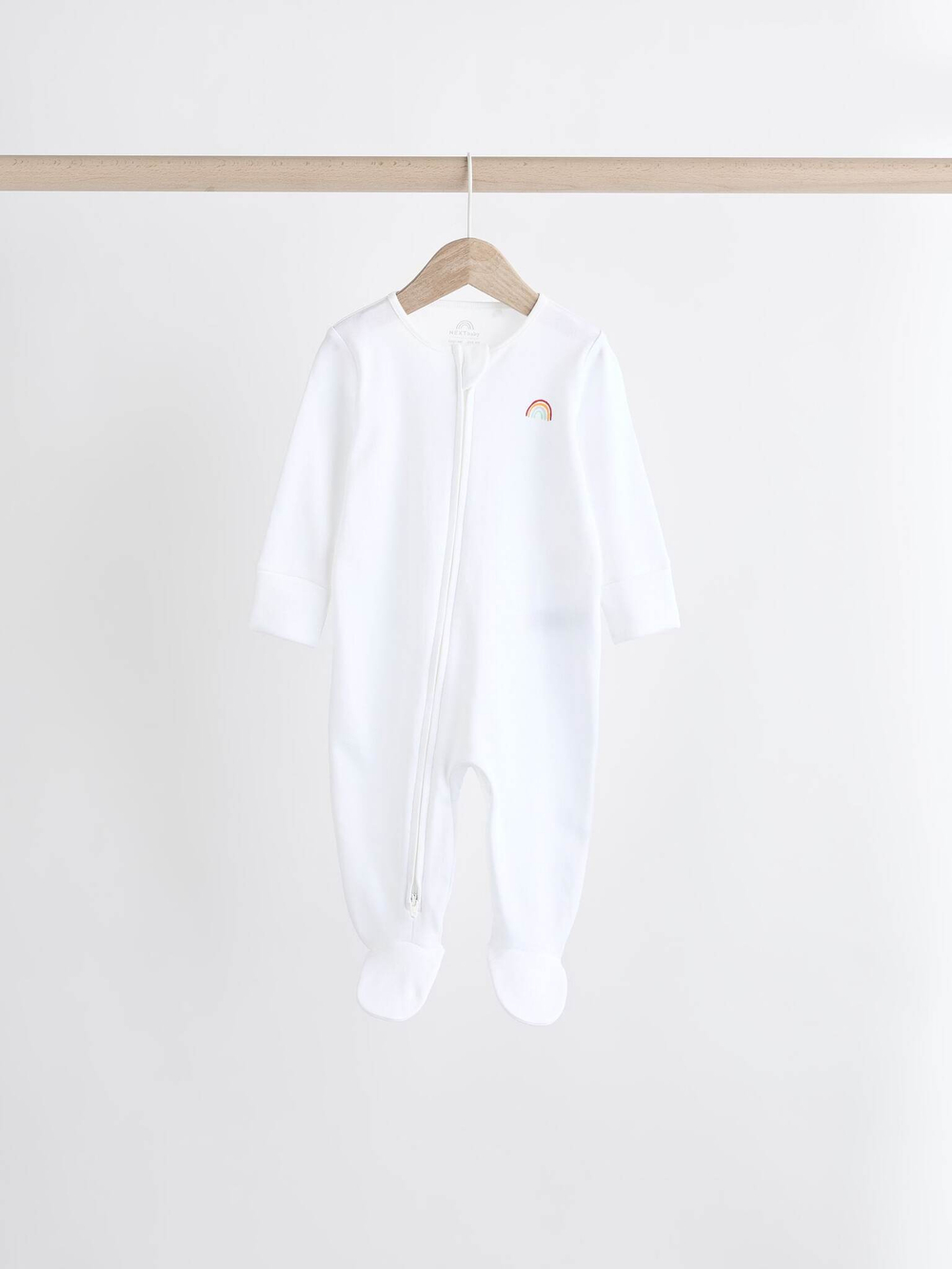 Комбинезон / Cлип для малышей Next K79-485, 4 шт., Белый