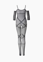 Боди-комбинезон с длинным рукавом Le Frivole черный S/L