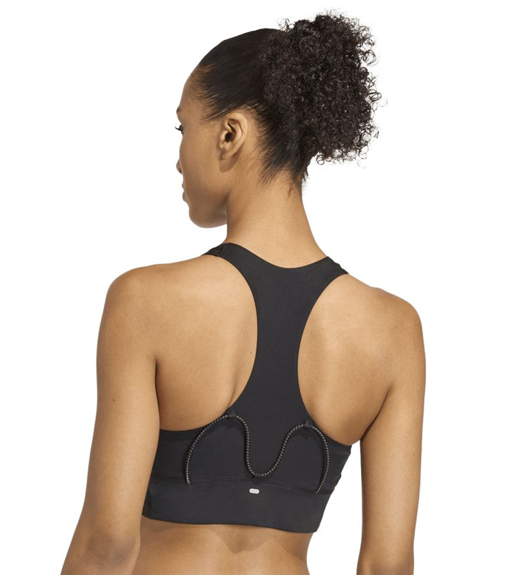 Теннисный бюстгальтер Adidas Adi365 Running Pocket Medium Support - black