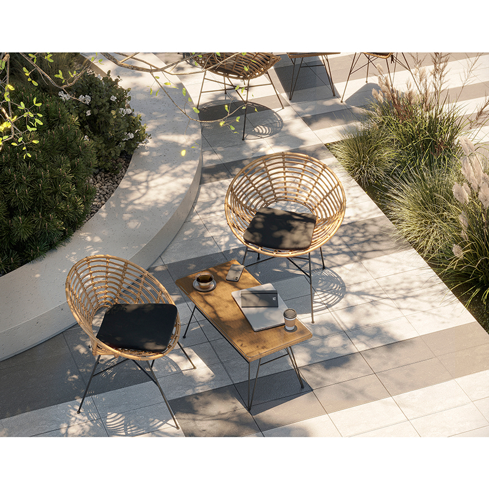 Стул vetle round, ротанг