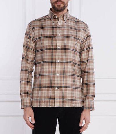 Рубашка TARTAN Tommy Hilfiger - бежевый(MW0MW32890)