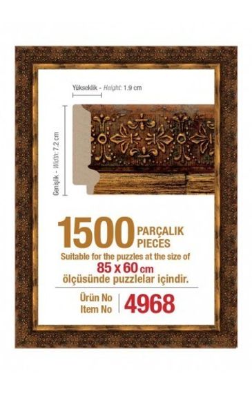 Pazl çərçivəsi (85 x 60 cm.) 4968