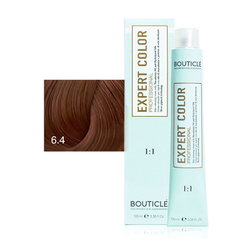 Профессиональный перманентный крем-краситель для волос Bouticle Expert Color Hair Color Cream цвет 6.4 темно-русый медный, 100 мл.