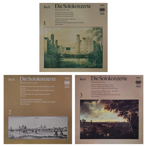 Комплект / Bach: Die Solokonzerte 1-2-3 (3LP)