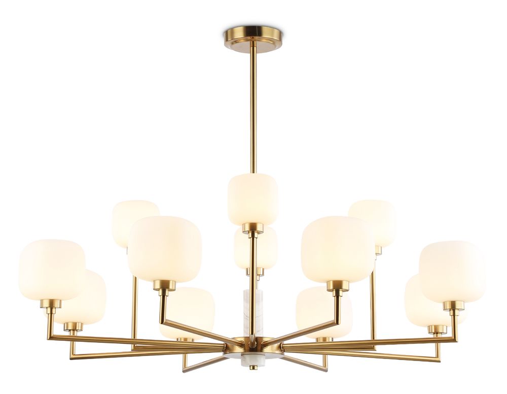 Ambrella Люстра на штанге с мрамором Ceramo Modern LH53019