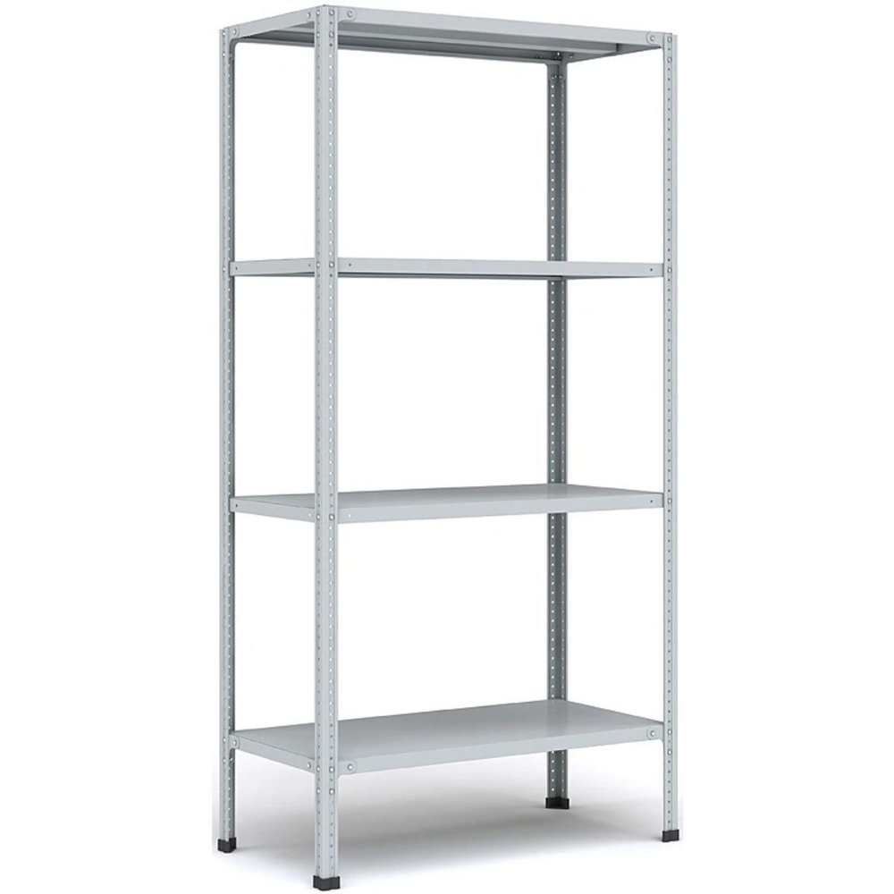 Стеллаж мет-л, 4 секц, 100х60х200 см, ПАКС, МС-264, 2284792