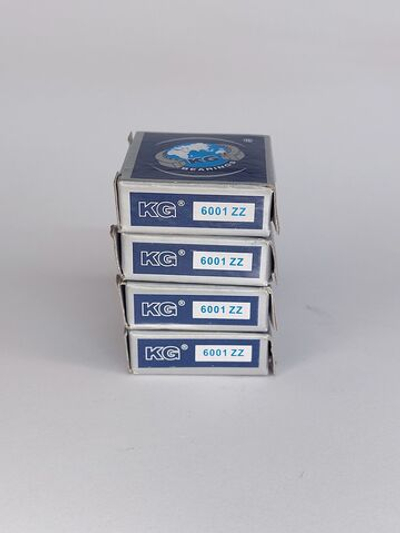 Подшипник KG 6001ZZ 12х28х8 мм к-т 2 шт.