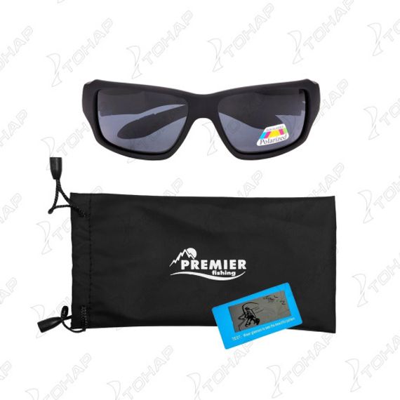Очки PREMIER поляризационные в чехле (серый) PR-OP-1189-G