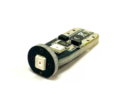 Светодиодная лампа W5W T10-3W-PY-8G (красный), 1шт